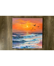 Západ slnka nad morom